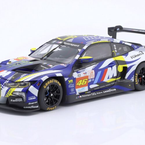 BMW M4 GT3 Team WRT #46 24h LeMans 2024 Rossi Al Harthy Martin 1:18
