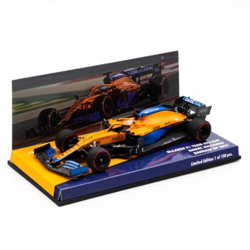 Daniel Ricciardo McLaren F1 Team MCL35M Formel 1 Bahrain GP 2021 Limitierte Edition 1:43
