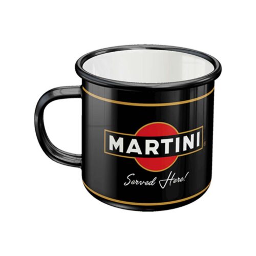 Emaille-Becher Martini - Served Here