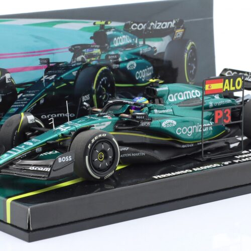 Fernando Alonso Aston Martin Cognizant AMR23 Formel 1 Saudi-Arabien GP 2023 Limitierte Edition 1:43