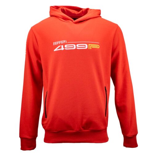 Ferrari Hypercar 499P Logo Kapuzenpullover rot