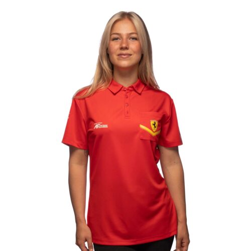 Ferrari Hypercar Team Damen Poloshirt