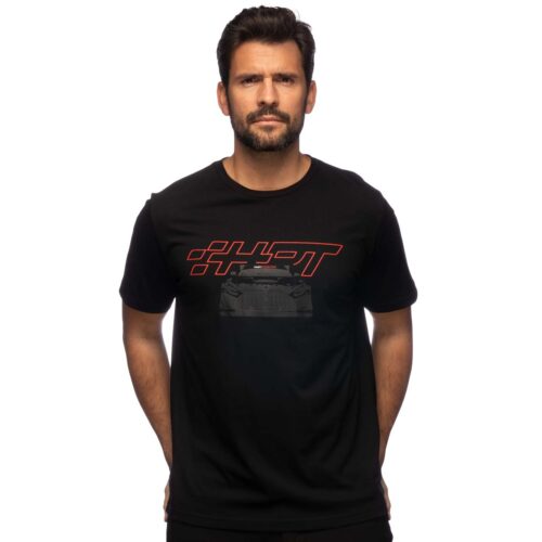 HRT T-Shirt Grafic schwarz