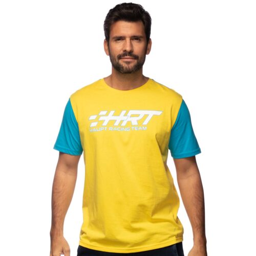 HRT T-Shirt No. 4 blau/gelb