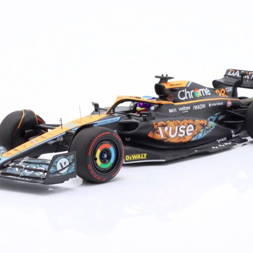 Oscar Piastri McLaren F1 Team MCL36 Formel 1 Testfahrt Abu Dhabi 2022 Limitierte Edition 1:18